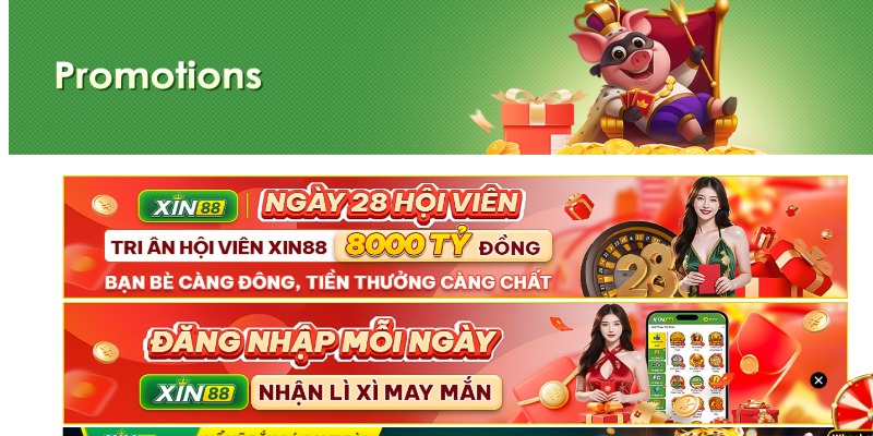 Điều kiện để tham gia khuyến mãi Xin88