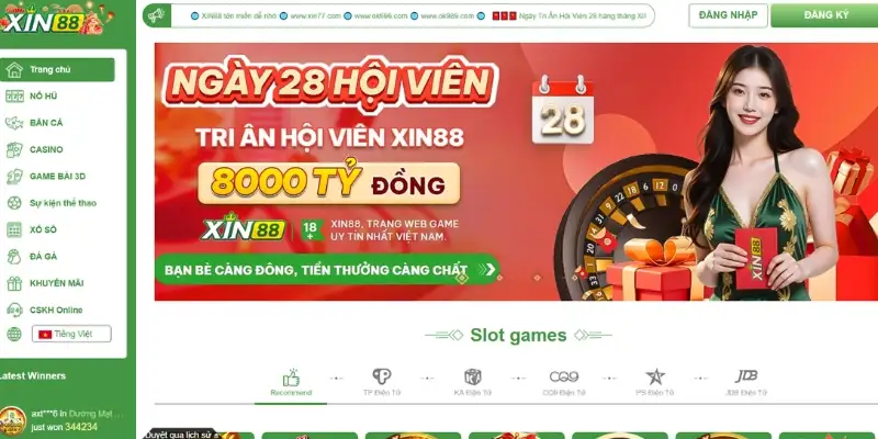 Thông tin chính giới thiệu về nguồn gốc hình thành Xin88